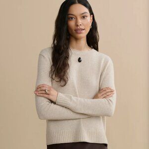 Jenni Kayne everyday sweater in oatmeal